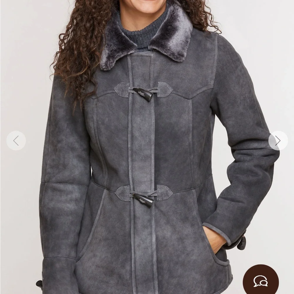 ISO Women's Gray Overland Piper Coat - Picture 2 of 3